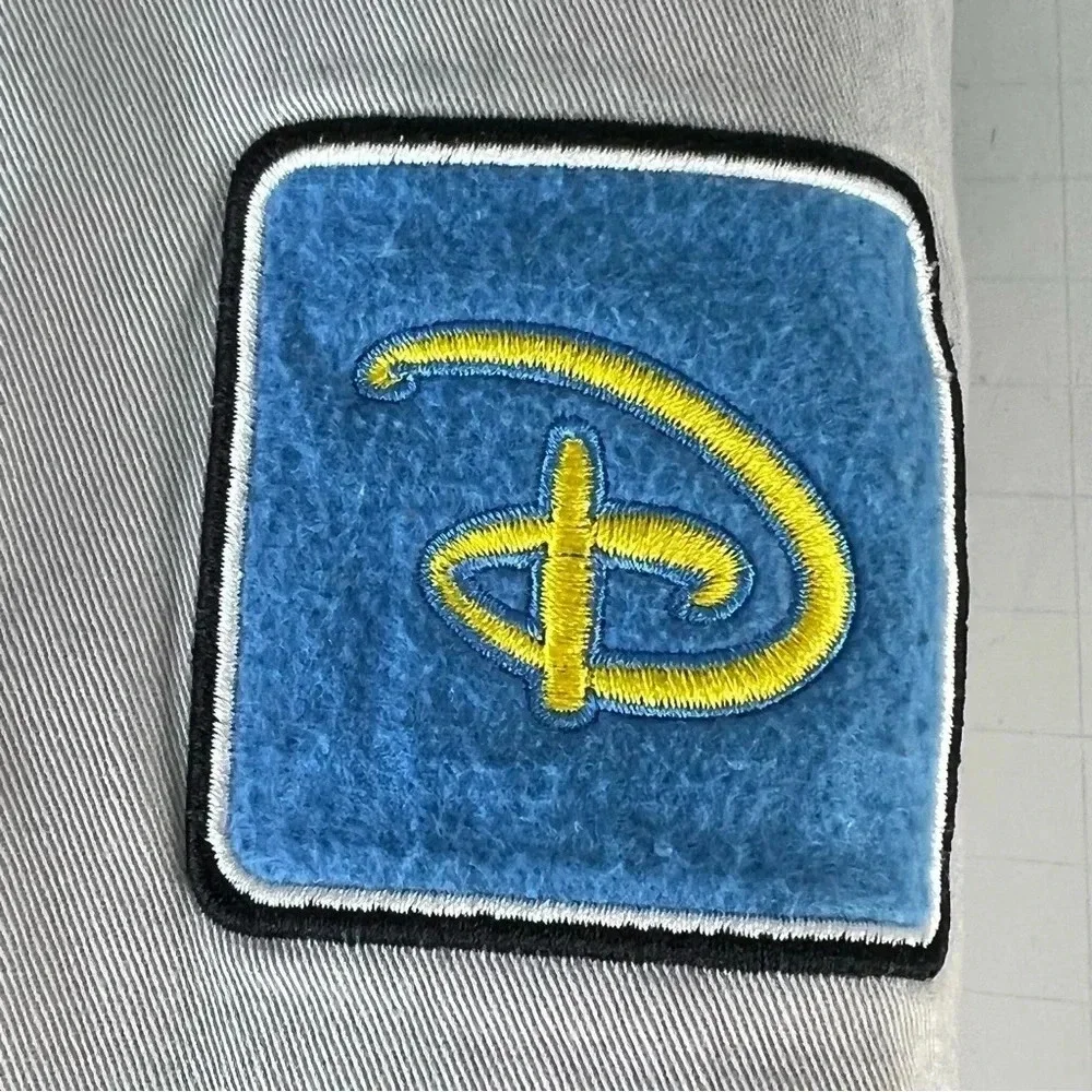 Walt Disney World Where Dreams Come True Bomber Patch Jacket Size S Full Zip